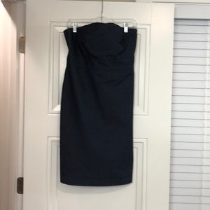 Merona Stretch Dark Denim Strapless Dress